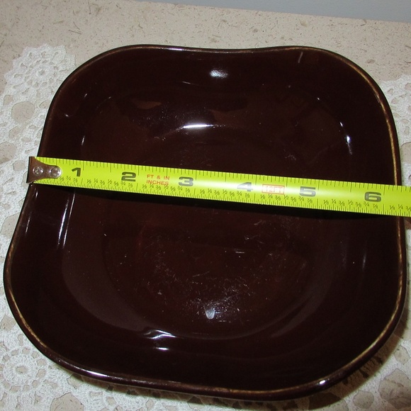 Hall 1210 Square 6" bowl - Picture 5 of 7